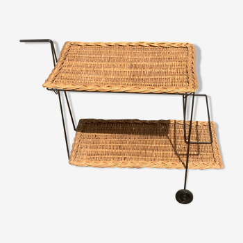 Modernist rattan service