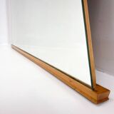 1960s Large Wall Mirror by Santambrogio & De Berti, Italy