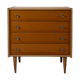 Vintage oak commode from the 1960s.