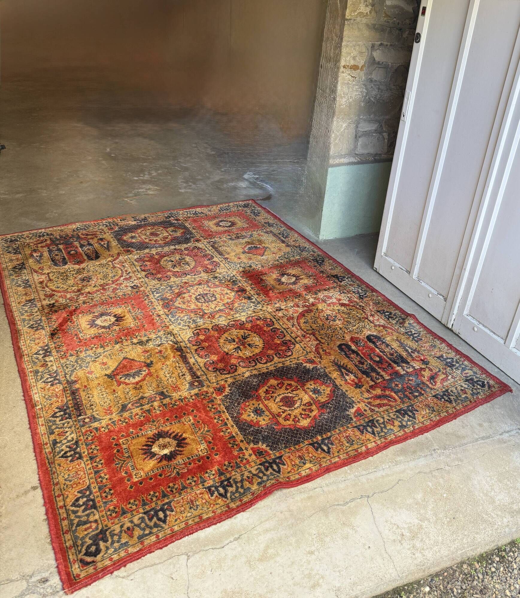 Vintage Ladik wool rug - 230 x 180 cm