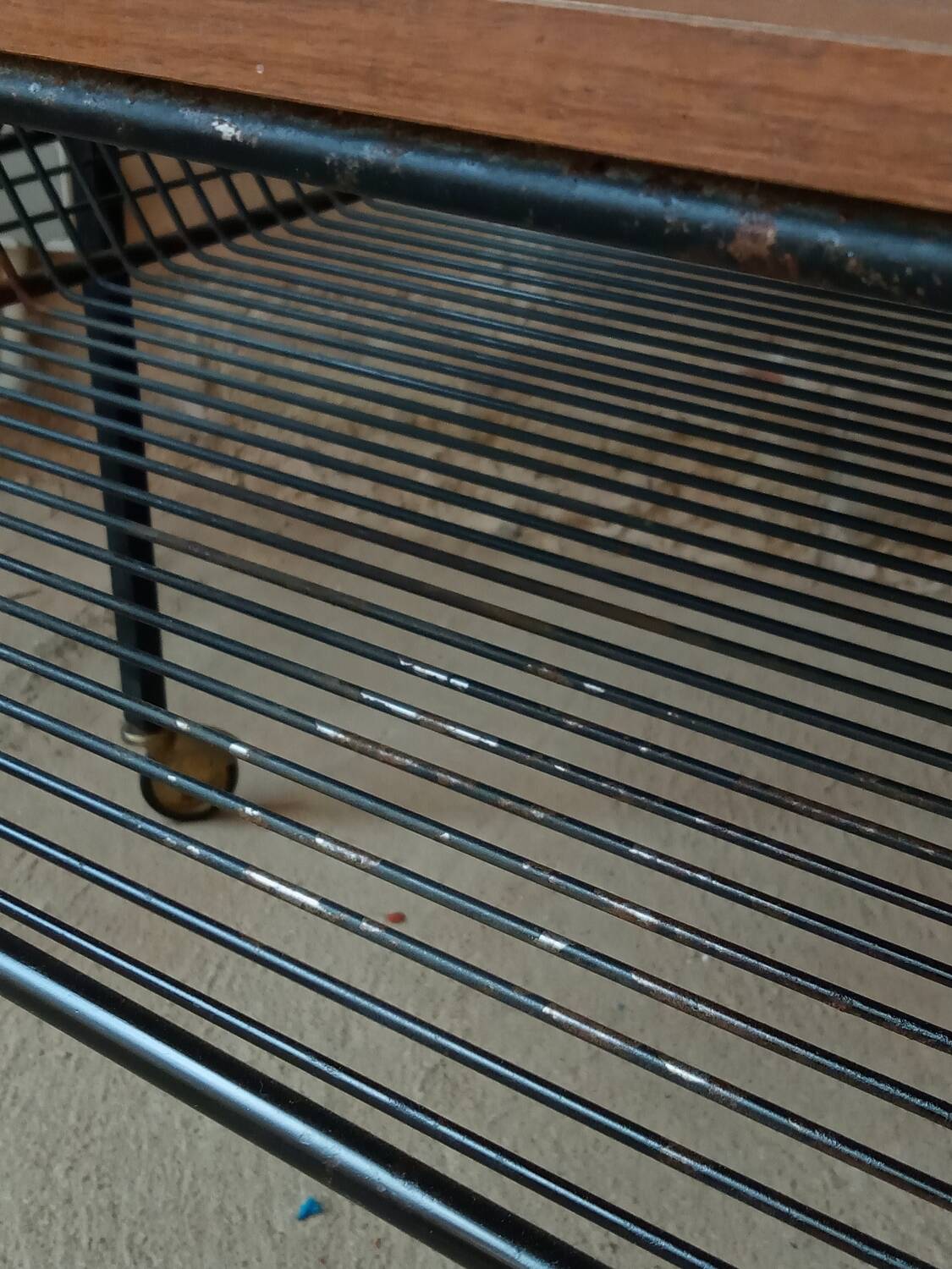 Vinyl and record player table