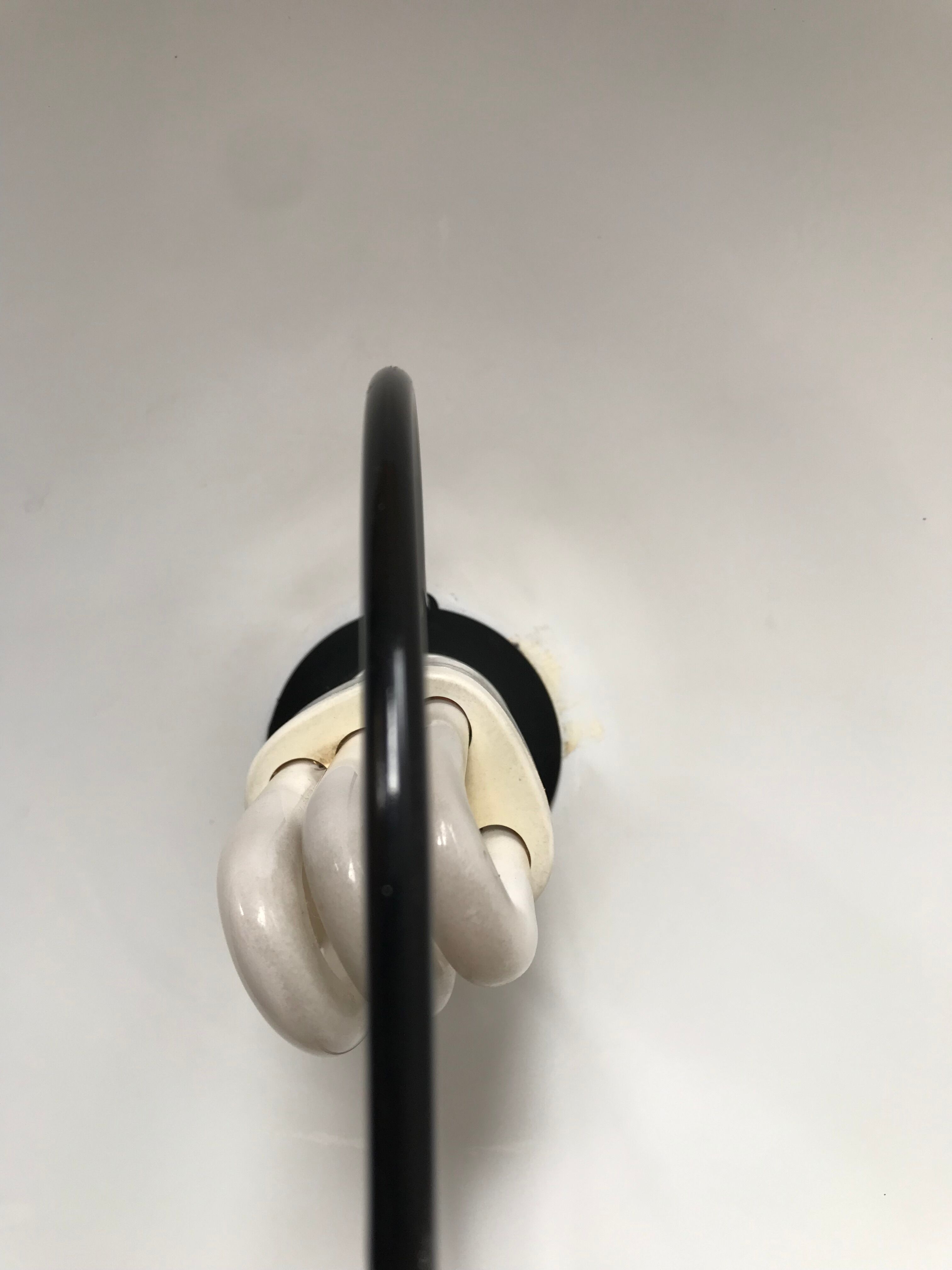 Oscar yellow and white metal pendant light, made in Italy