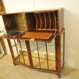 Showcase / Secretary / teak "Turnidge" art deco buffet