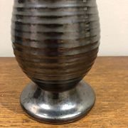Saint Clement vase in black ceramic