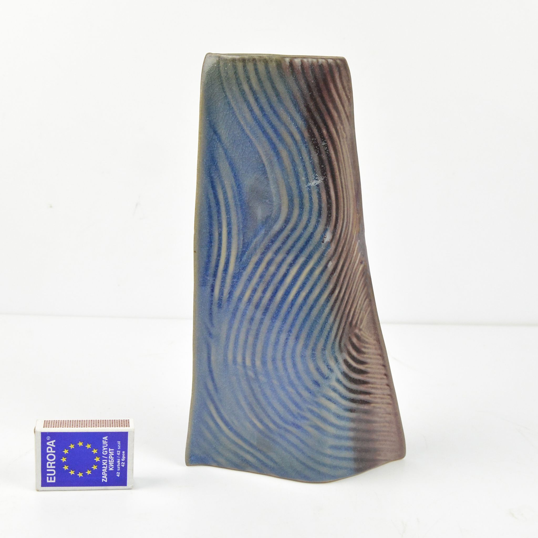Vase en céramique moderne organique conçu par Johann Van Loon Rosenthal studio-line, Allemagne