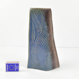 1985 organic modern ceramic vase designed by Johann Van Loon Rosenthal studio-line, Germany
