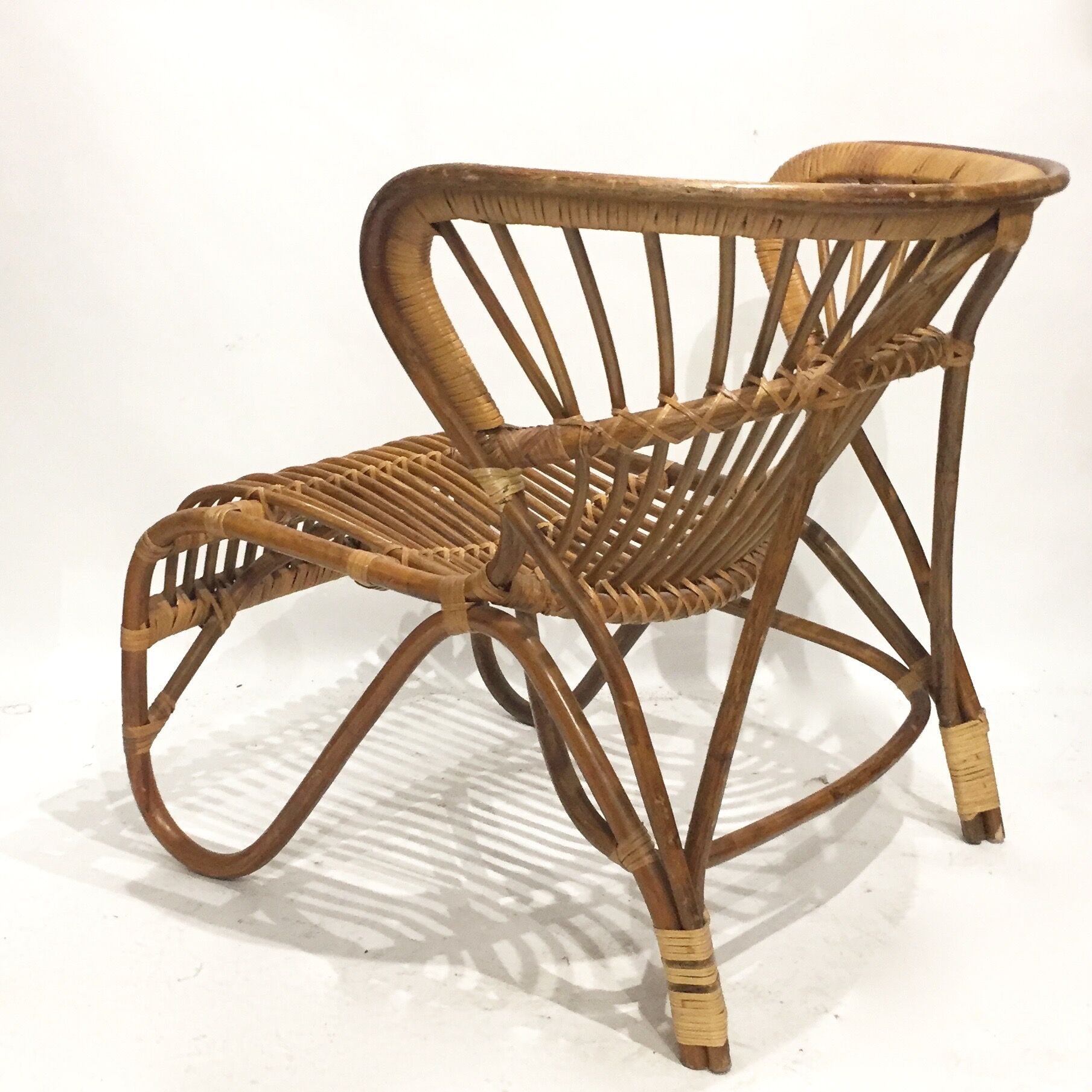 Viggo Boesen rattan armchair