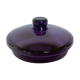 Old purple purple glass candy box
