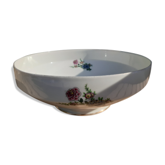 Salad bowl old limoges porcelain