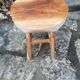olive wood stool