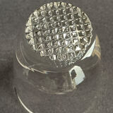 Large glasses (9) - Mid-century modern - Crystal