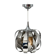 Suspension en métal style Space âge