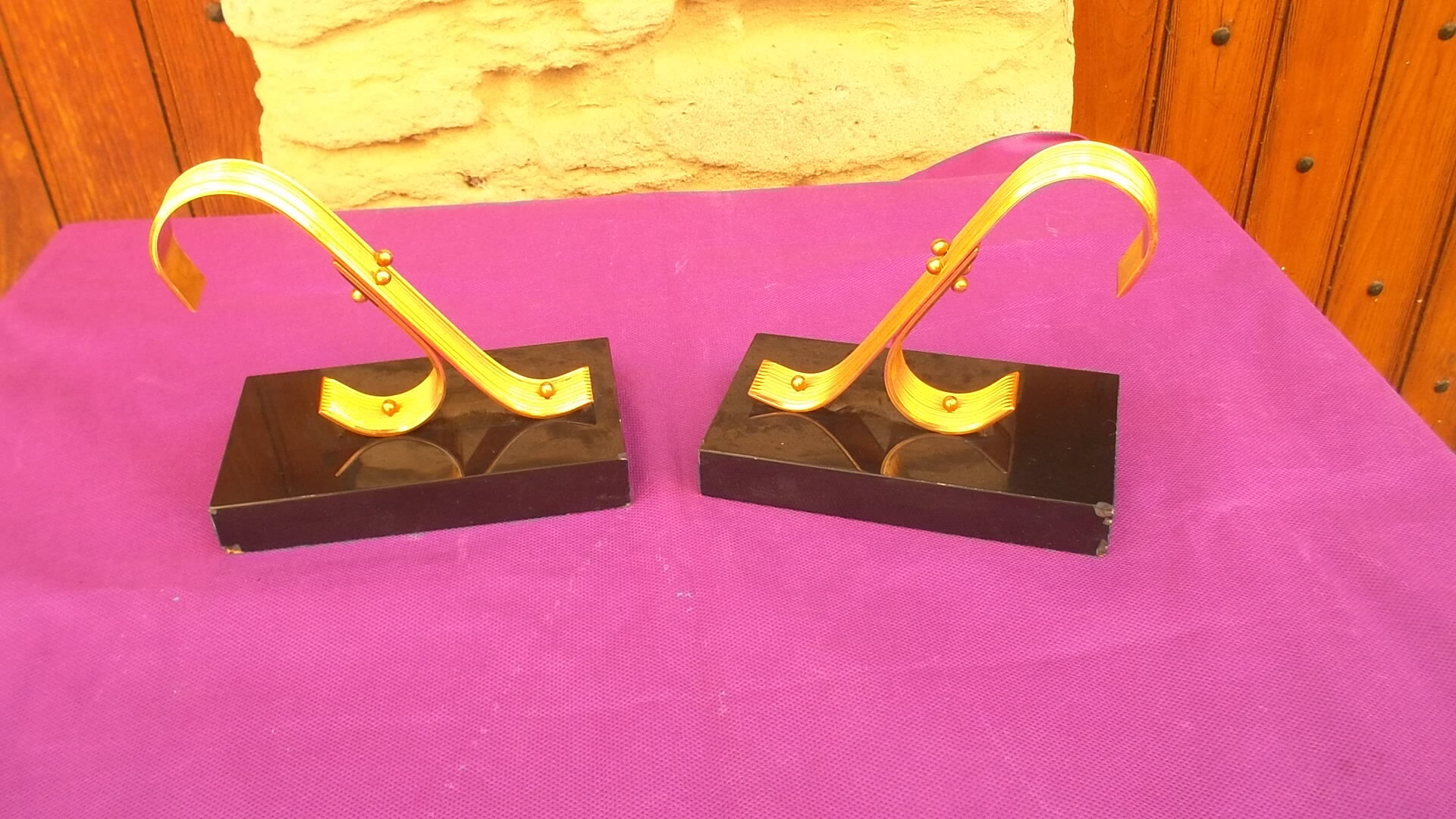 Pair of greenhouse books art deco