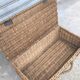 1930s wicker travel suitcase