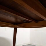 Scandinavian extendable rosewood dining table from the 60s/70s