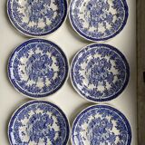 Assiette faïence ancienne Lunéville