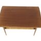 Scandinavian extendable mahogany coffee table, Sweden, 1950s
