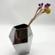 Vase "Prisme" en fonte d’aluminium, années 1980