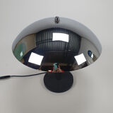 Vintage Chrome plated Mushroom Table lamp, 1970s