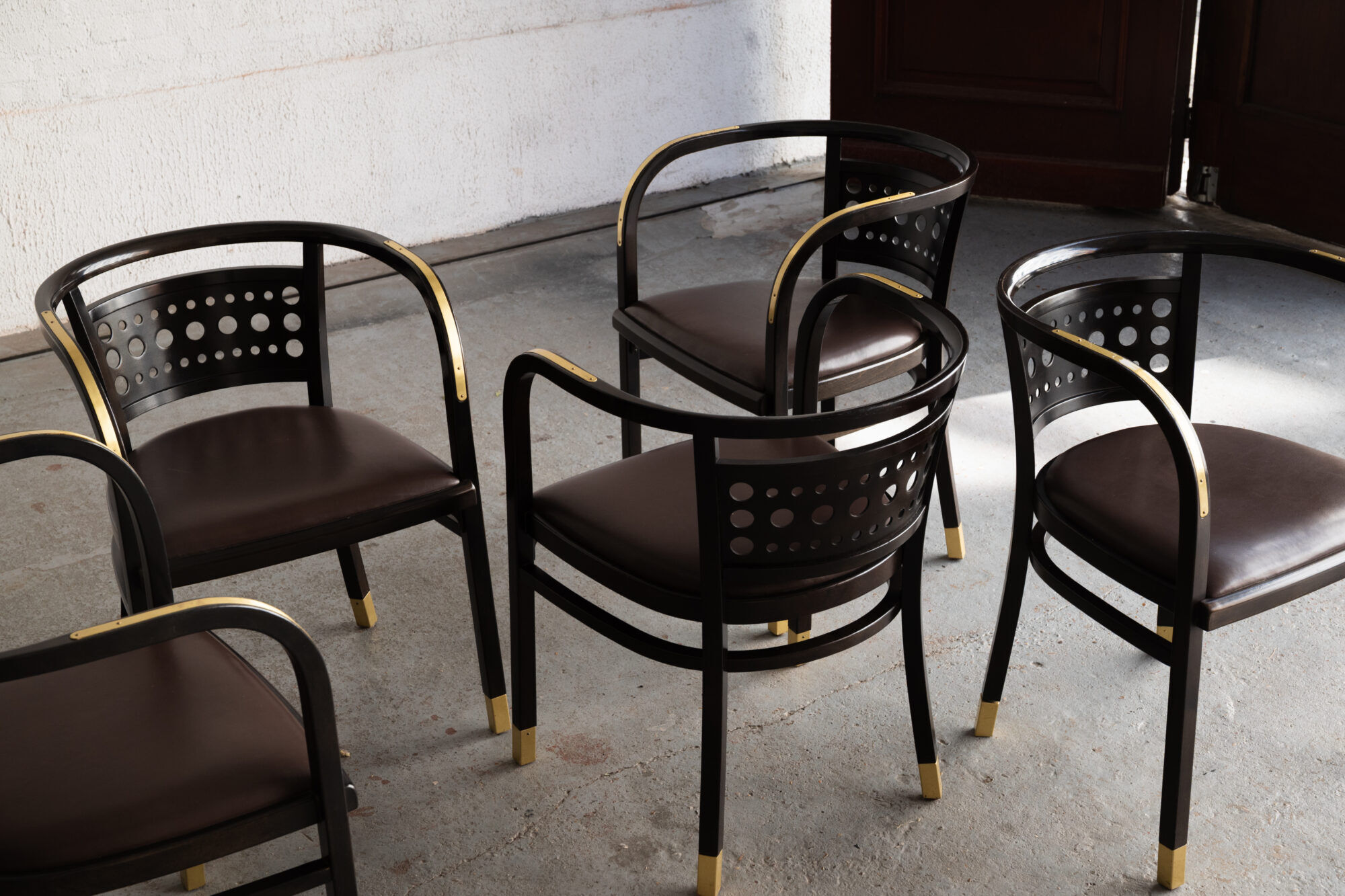 Salle à manger par Otto Wagner pour Thonet