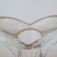 Zoomorphic glass decanter fish
