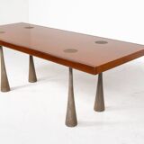 Large Dining Table by Angelo Mangiarotti, Italy