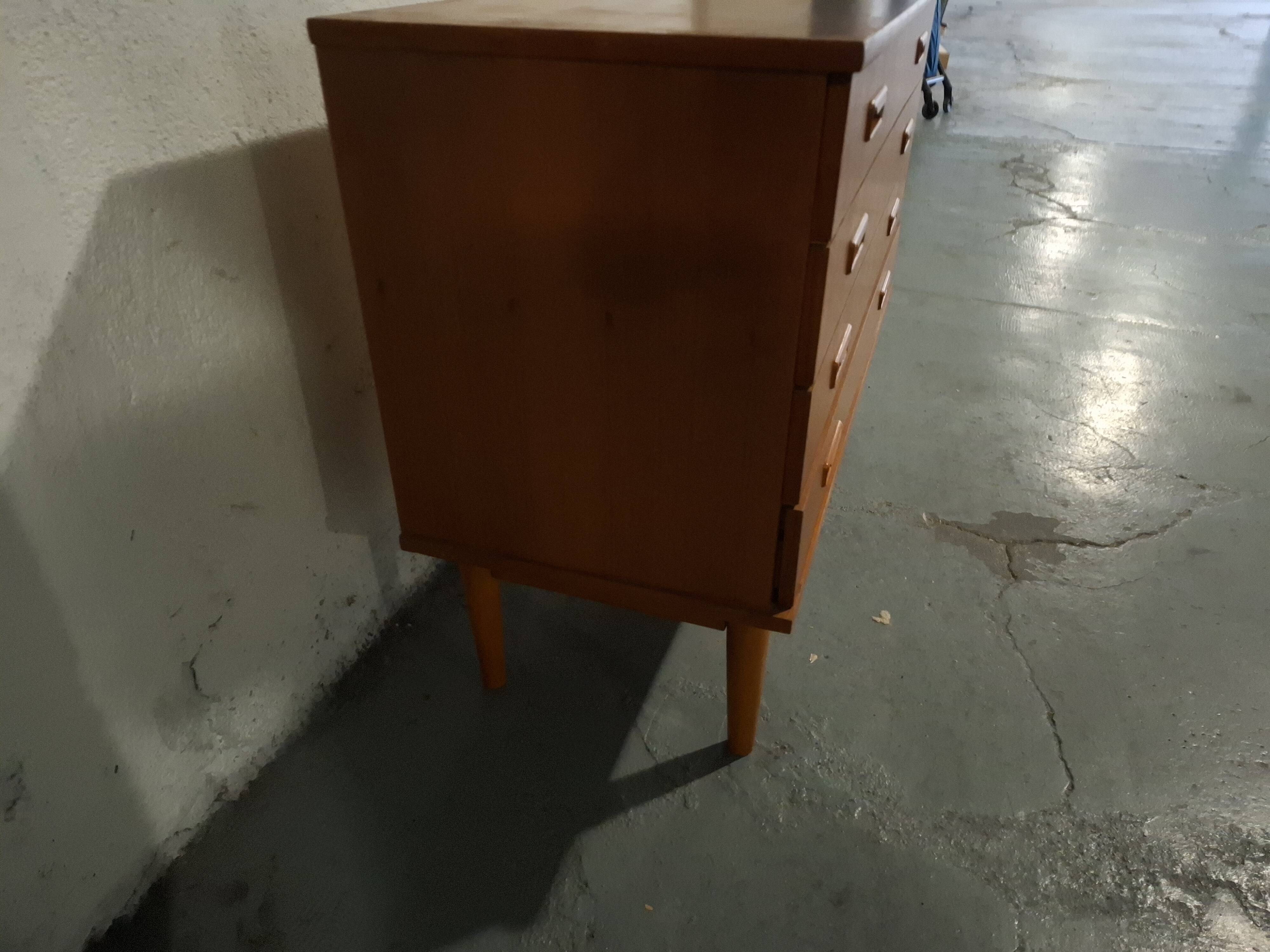 Scandinavian teak chest of drawers, 1960s design