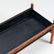 Hugo Frandsen large planter in rosewood Spottrup Denmark 1960
