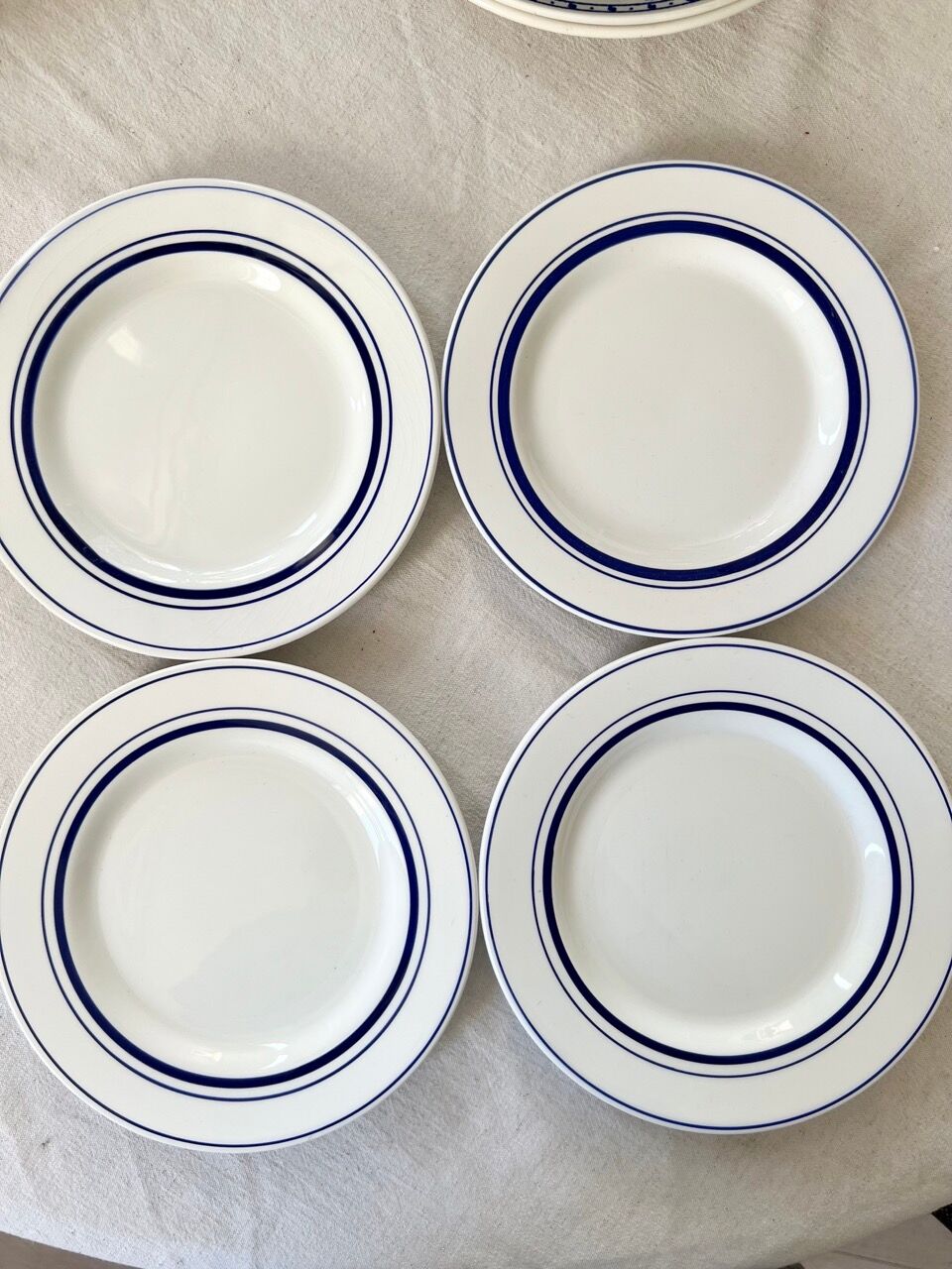 9 bistro dessert plates