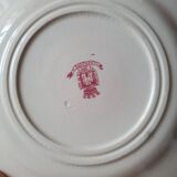 4 Terre de Fer Chardons soup plates