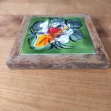 Trivet with earthenware tile