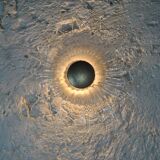 Glass wall light, 1960s