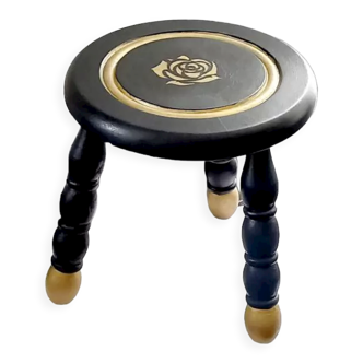 Antique tripod stool