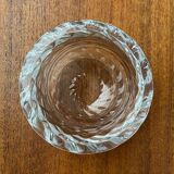 Glass candlestick from the mid-century Danish Capriole series by Royal Copenhagen, 1960s.