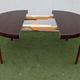 Extendable dining table in rosewood – Ib Kofod-Larsen – Denmark,