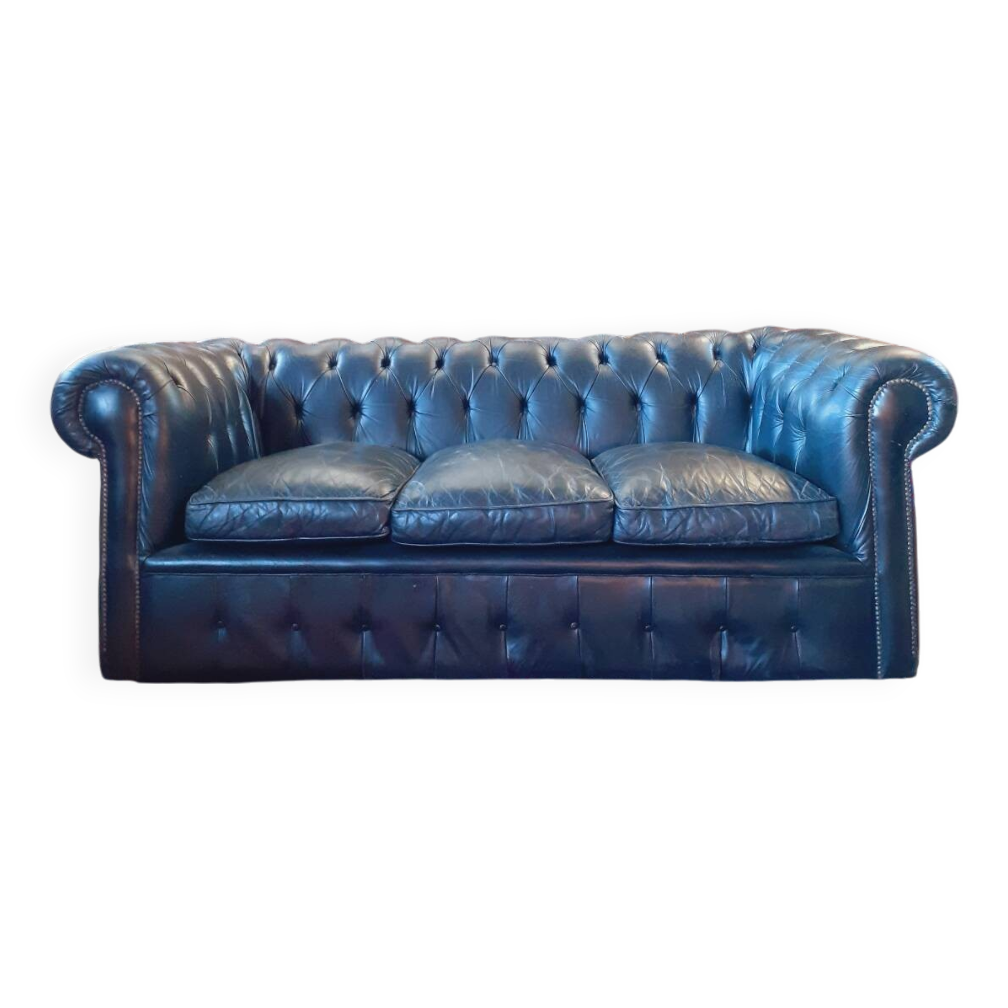 3-seater Chesterfield sofa