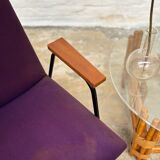 Fauteuil pierre Guariche Meurop tissus d’origine