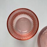 Pink Glass Night Carafe