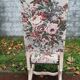 Chaise style Louis XIV en os de mouton