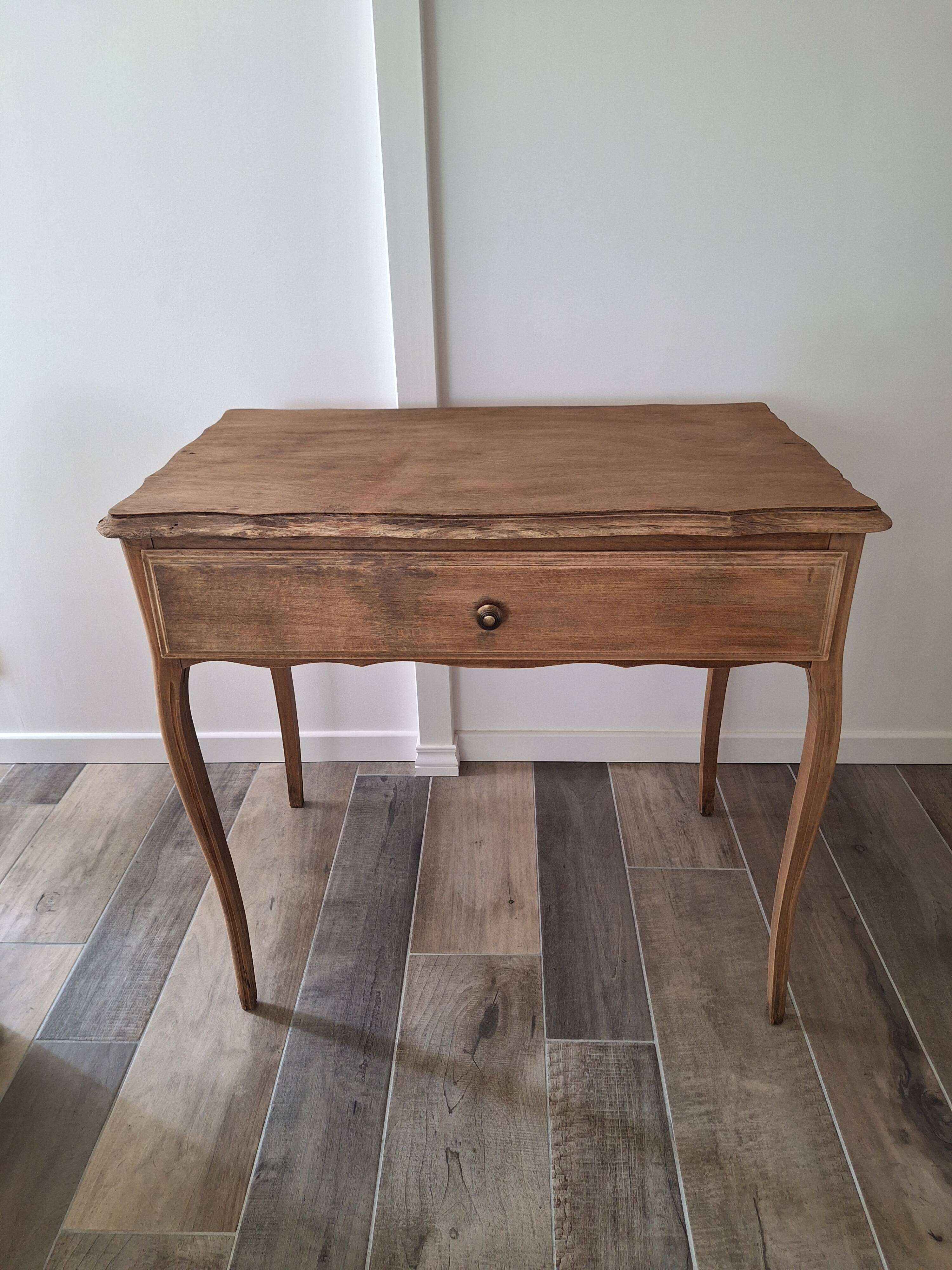 Wooden console desk