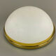 Plafonnier verre  design lampe 70s