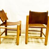 4 chaises de knud friis & elmar moltke nielsem circa 1960