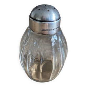 Christofle Salt Cellars, Solid Silver, France, RARE