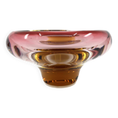 Cendrier vide-poche en verre soufflé • Tchécoslovaquie • Circa 1960