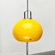 Lampadaire Lucerna jaune Space Age de Guzzini, Italie années 1960