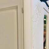 Art Deco wardrobe with mirror