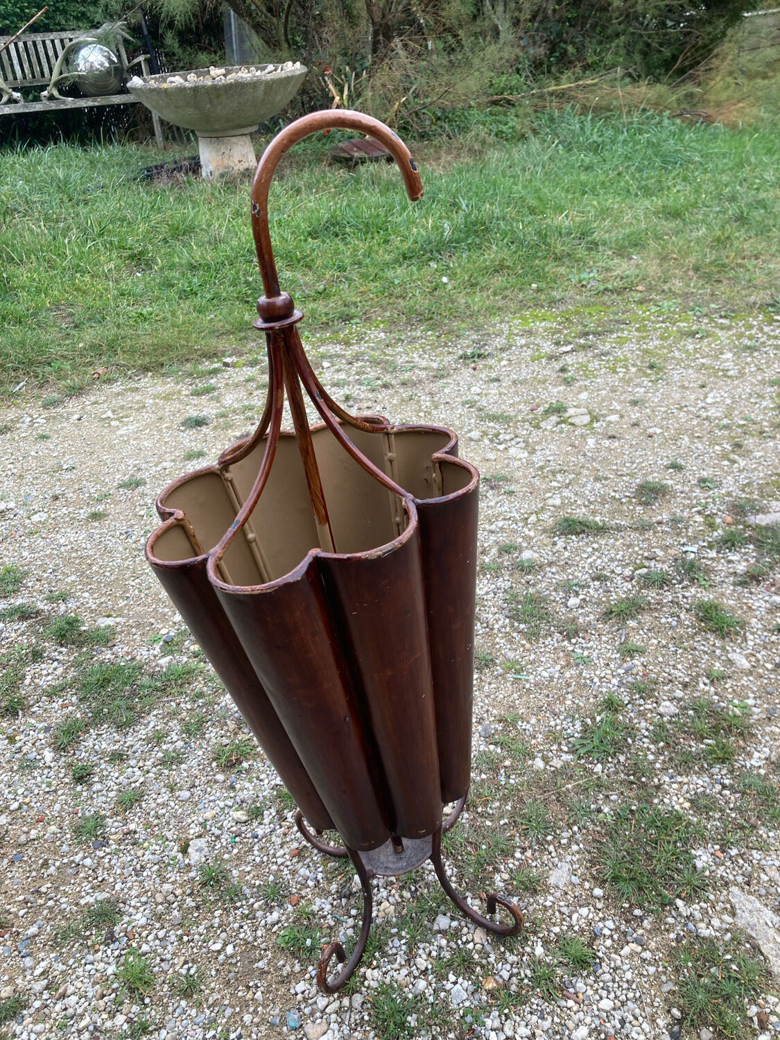 Porte parapluie, tôle