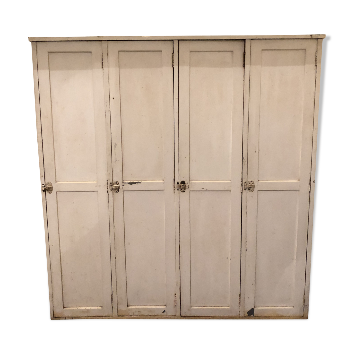 Locker room old wood