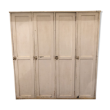 Locker room old wood