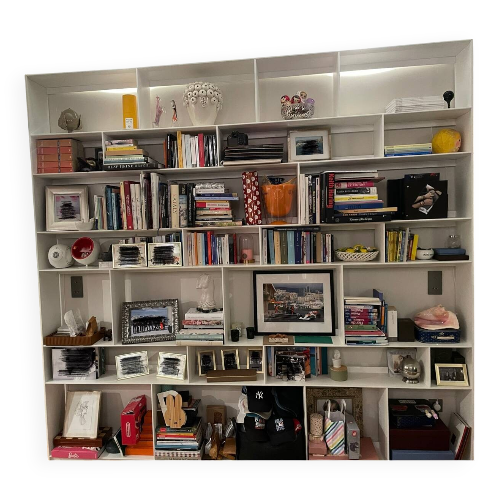 Flat B&B Italia Library